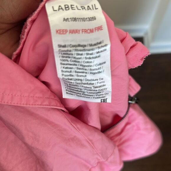 Labelrail x Juliette Foxx organza zip-through boilersuit in pink 12 - Picture 8 of 9
